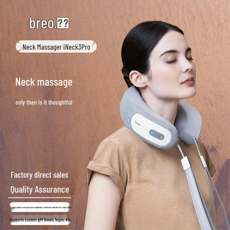 Breo Умный массажер для шеи INeck3 Pro Штепсель CN (адаптер в комплекте)