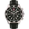 By Grovana Nautilus Chronograph Black Dial Quartz 7040.9537 100M Men's Watch