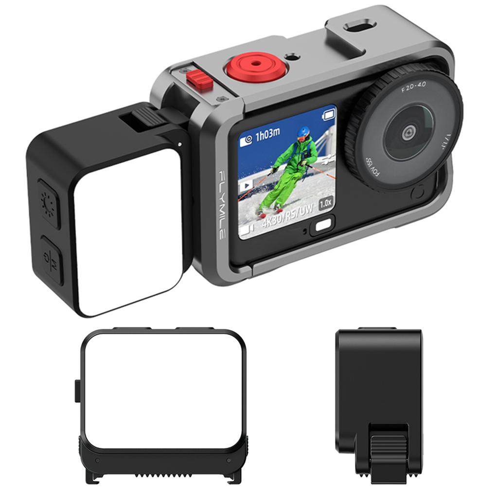 Магнитный заполняющий свет с быстрым отсоединением для DJI Osmo Nano Action 6, видеосвет, водонепроницаемый, световые аксессуары для фотосъемки