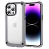 Clear Shockproof Armor Phone Case for IPhone 13 11 12 Pro Max 15 14 13Pro Transparent Hard PC Anti-Shock Thick Bumper Back Cover