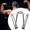V Handle Cable Attachment Strength Training Equipment Accessories Row Pull Down Bar Ring
