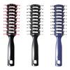 Профессиональная распутывающая щетка для волос с вентиляционным отверстием, укладка волос, массажные ребра, расческа для волос, завивка волос, парикмахерская