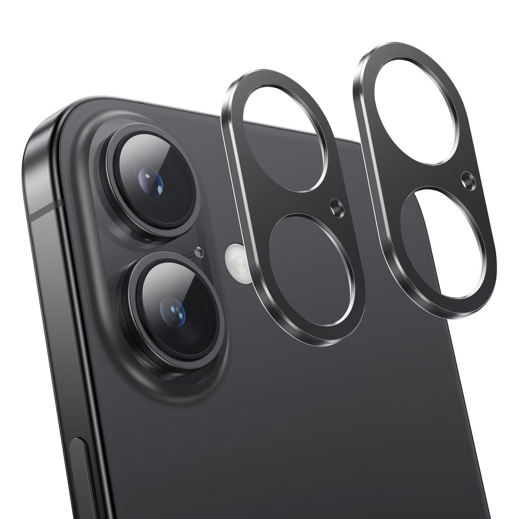 NIMASO Защитная крышка для камеры для iPhone 16 Plus Алюминиевая Защита от отпечатков пальцев Совместима с iPhone Plus 17/iPhone 16/iPhone - Сплав, Ударопрочная,