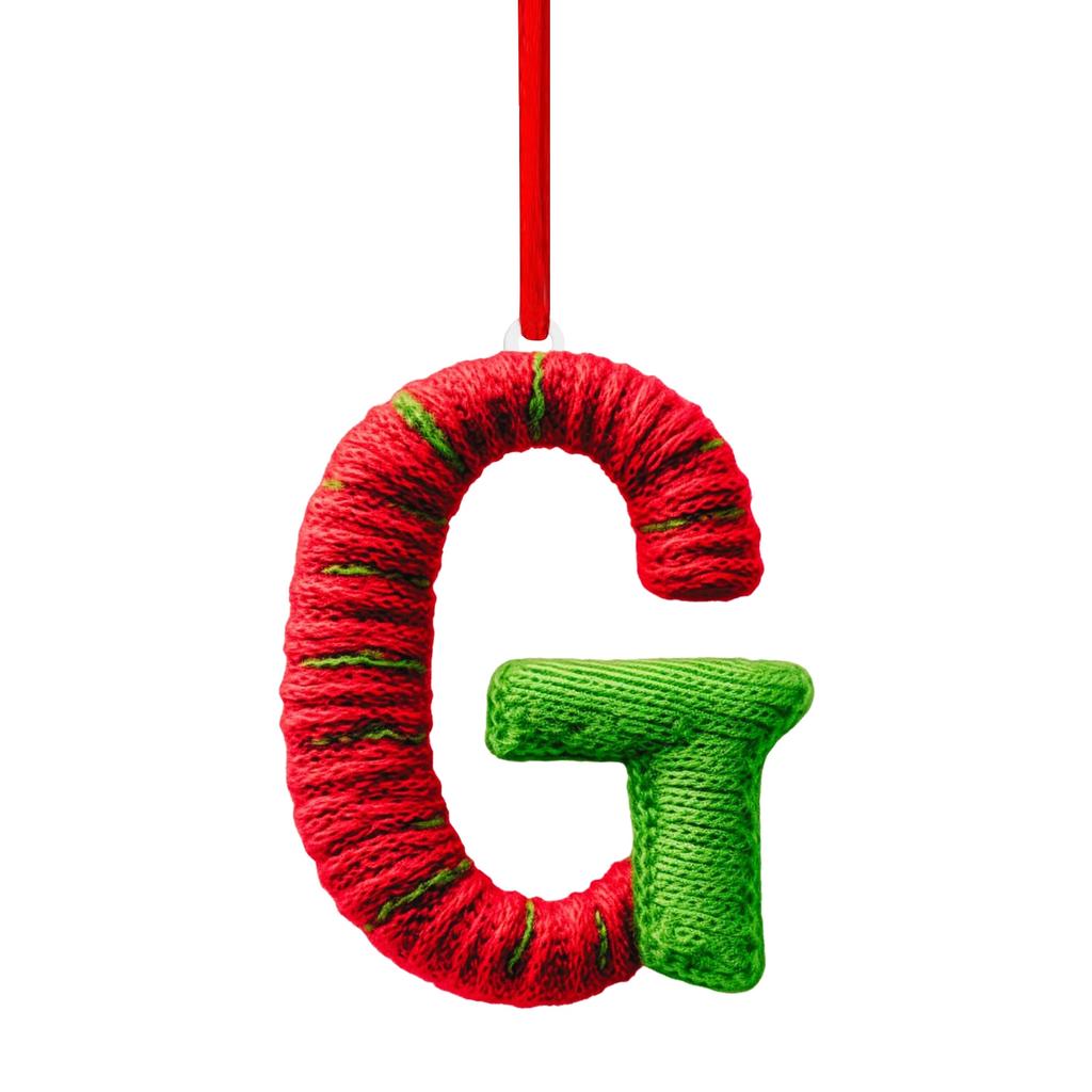 26 Letter,Christmas,Ornaments,Acrylic,1