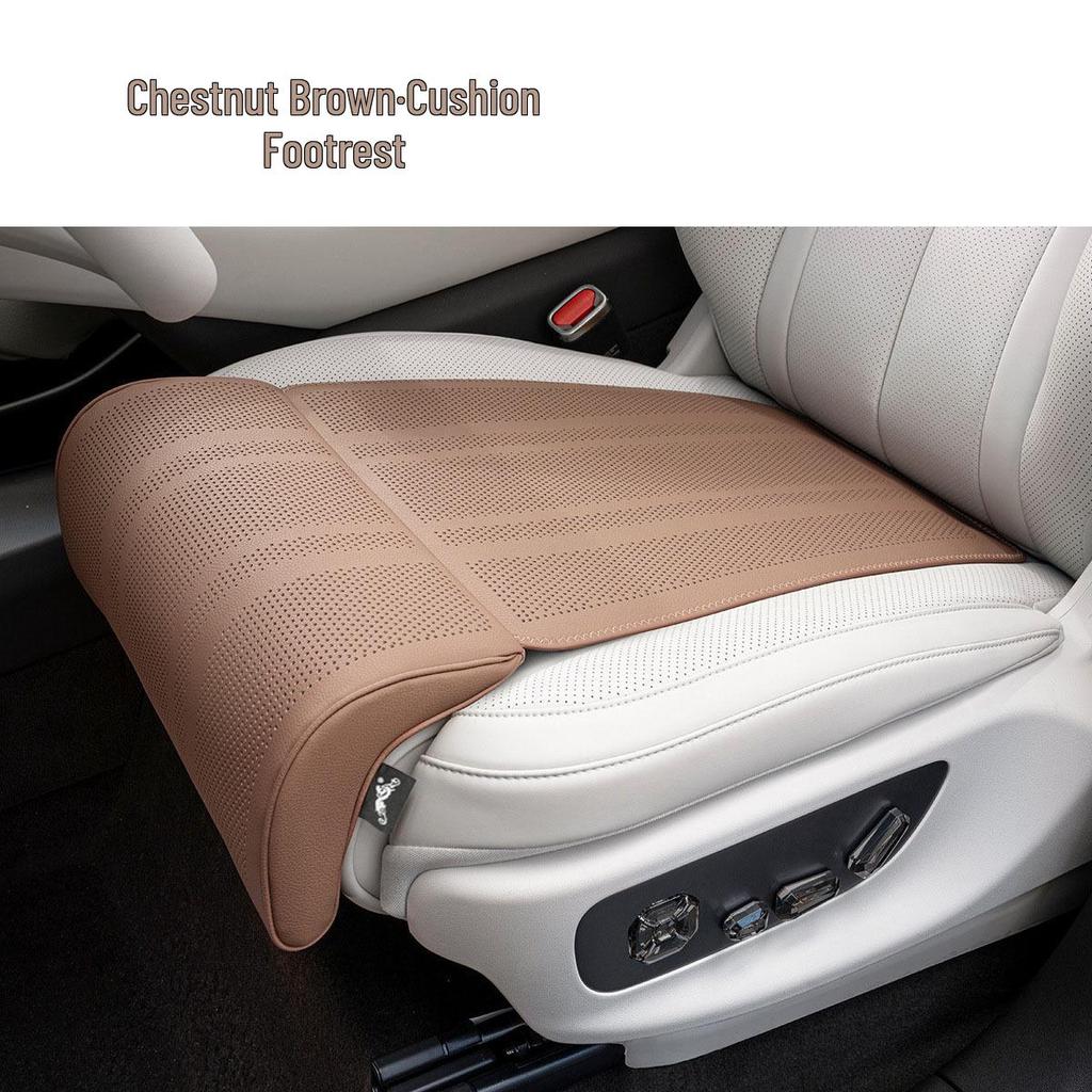 Универсальный чехол на автомобильное сиденье на все сезоны со встроенной подушкой для ног