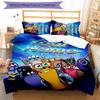 3pcs TURBO Cover Set - Personalized Name, HD Printed Bedding with 1 Cover and 2 Pillowcases - Perfect for Home Decor, Easy Care