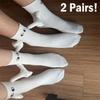 Magnetic Socks with Hands Women Men Fashion Black White Funny Cute Cartoon Eyes Couple Mid-tube Socks for Gifts