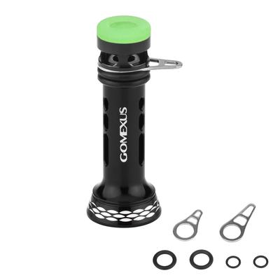 Катушка Gomexus R4 Спиннинговая катушка Совместима с Shimano и Vanquish с Весом и Легкая для Рыбалки Лайт и на Приманку Стойка, 50 мм, Наконечник с Фосфоресцирующим Покрытием,