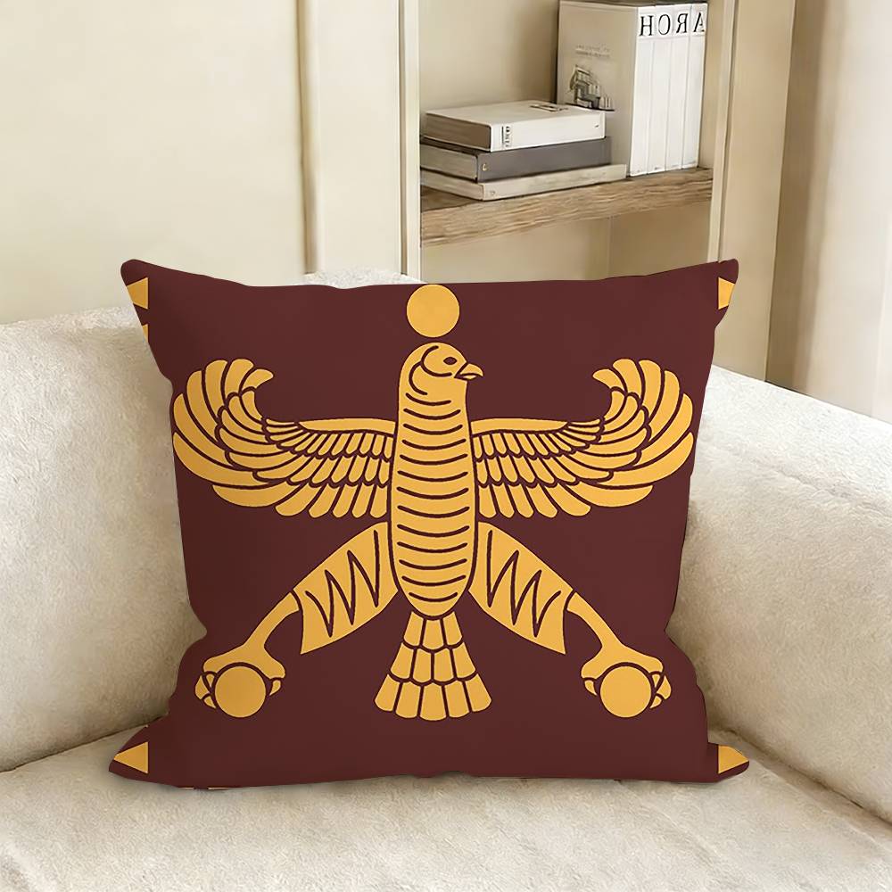 A-Achaemenid E-Empire Pillow Case Living Room Sofa Cushion Cover Suitable For Home Bedroom Room Decoration