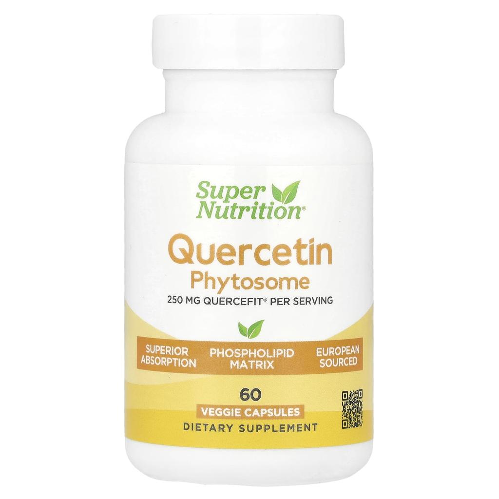 Кверцетин Фитосома Quercefit®, 250 мг, 60 растительных капсул