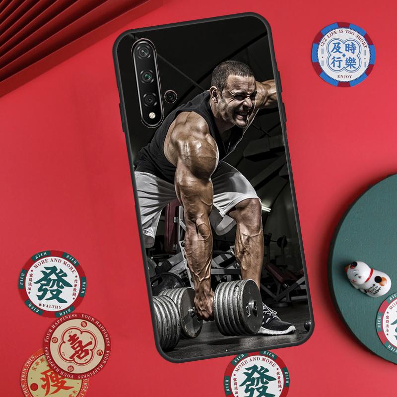 Фитнес для бодибилдинга в спортзале Для Huawei Nova Y73 Y72 Y61 Y91 Y90 Y70 Y60 12s 12i 11i 8i 9 10 SE P60 Pro P30 P40 Lite Чехол