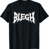Новая Лимитированная Blegh Deathcore Death Metal Смешная Тяжелая Футболка