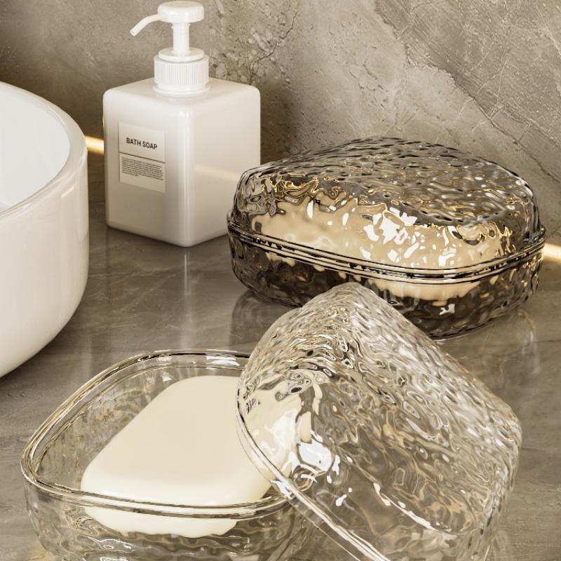 Портативный контейнер для мыла для путешествий, коробка для хранения мыла, роскошная нескользящая коробка для слива мыла, держатель для мыла