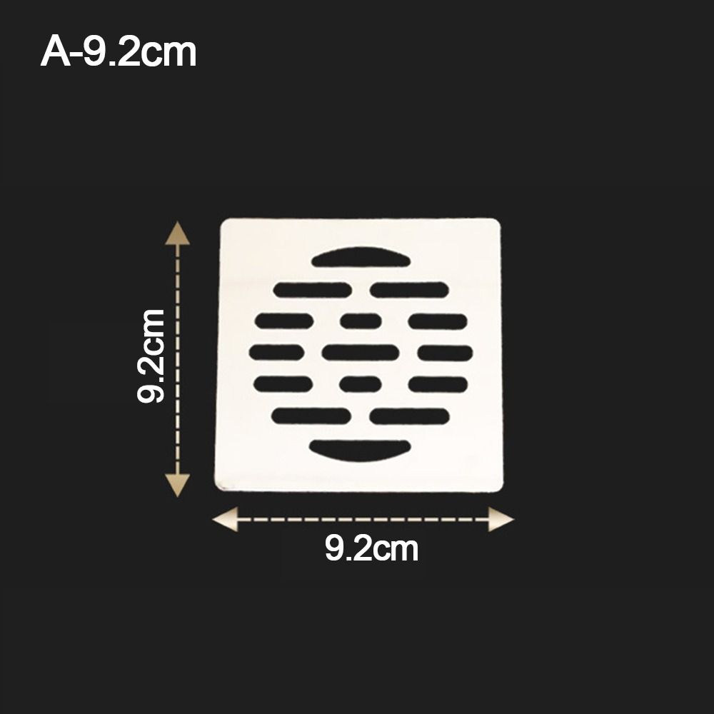 No Rust Floor Drain Cover Stainless Steel Shower Drain Hole Filter Bathroom Hardware Parts
