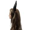 Devil Horns Headband Halloween Gothic Goat Horn Hairband Cosplay Hair Hoop Accessories for Halloween Party Dress Up