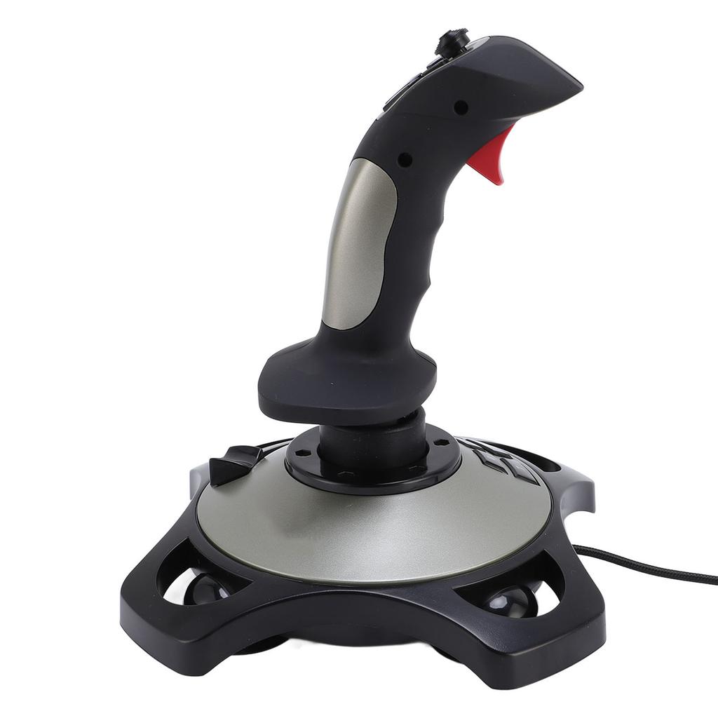 Flight Simulator Joystick Controller USB Wired Flight Stick with Vibration and Throttle for Win 7 8 10 11