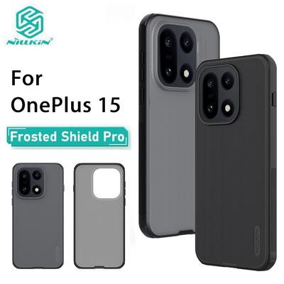 Для OnePlus 15 Чехол для телефона Nillkin Super Frosted Shield Pro Жесткий PC+TPU Чехол Ударопрочная Задняя крышка