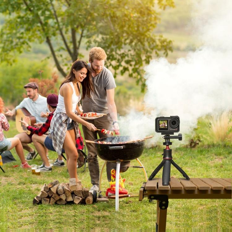 Для DJI Osmo Action 5 Pro / 4 / 3 PULUZ Magnetic Quick Release Base Expansion Mount (черный)