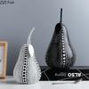 Фрукты Абстрактные Статуэтки Украшения Простой Декор Комнаты Белый Черный Яблоко Груша Фигурка Из Смолы Украшение Стола Домашнее Украшение Современный