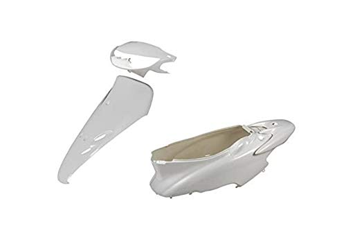Bike Parts Center Exterior Set, White, for Honda Dio ZX AF35 (Model 2) with Disc Brakes, Painted, Genuine Style, 3078