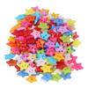 200pcs Assorted Colors Star Buttons Small Size Sewing Buttons Decorative Buttons  Sewing Decoration