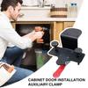 Cabinet Door Hardware Jig Adjustable Auxiliary Tool Installation Positioner Mounting Clamp for Furniture Shelf Enduring