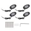4PCS Single Color Car Underglow Lights 36 LED Chassis Lights IP68 Rainproof for Cars Trucks SUVs ATVs UTVs Boats