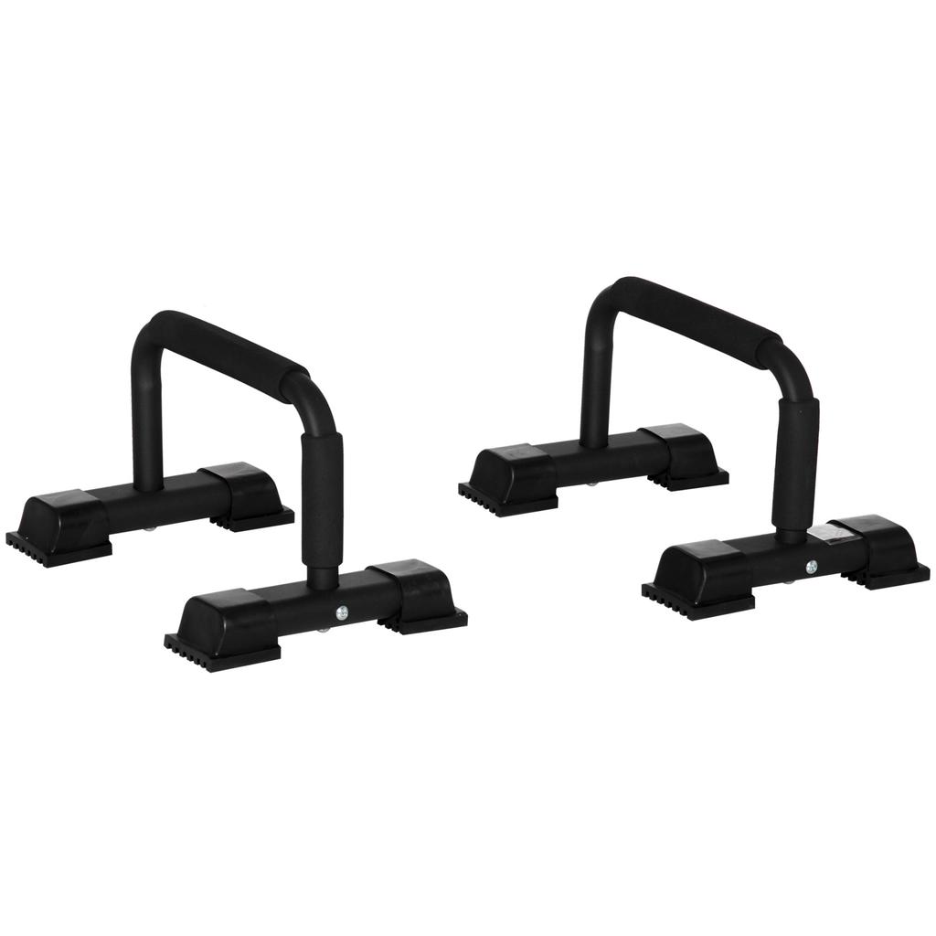 Dip Bars 2-Piece Set Dip Station up to 120 kg Load Capacity Dip Bar Fitness Equipment for Home Parallettes Calisthenics Equipment for Strength