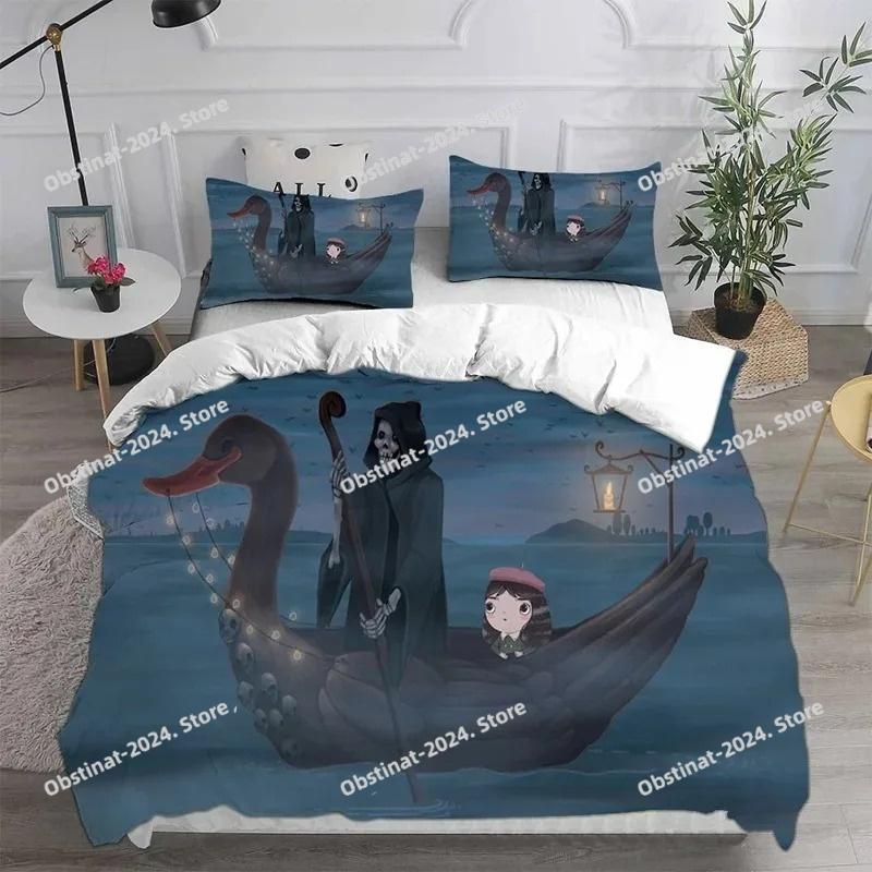 3D Печать Маленькая Несчастье Пододеяльник Наволочка Комплект Постельного Белья Взрослый Мальчик Девочка Детский Подарок Односпальный Двуспальный Большой Размер Роскошный Подарок