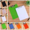 Writing Sheet Pad A4 Writing Clipboard With Low Profile Gold Clip Writing Tablet A4 Paper Organizer Writing Pad Document Folder