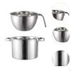 Boiler Pot Double Essential Cookware Flat Bottom Melt Bowl Boilers for Candy