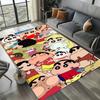 C-Crayon Shin-Chan Cute Cartoon 3D Carpet Rug Art for Room Decor Home Kitchen KidsDoor Gift Kids Area Rug Non-slip Floor Mat