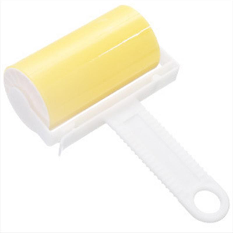 Sticking Device Reusable Washable Clothes Fluff Clothes Dust Remover Roller Cleaner Lint Sticky Picker Pet Hair Remover  Handmade