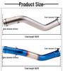 Мотоциклетный титановый выхлопной коллектор ZX6R 636 (Модели 09-21)