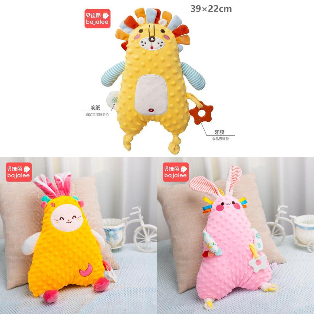Soft Cotton Baby Sleep Doll With Cute Animal Design For Newborn Bedtime
