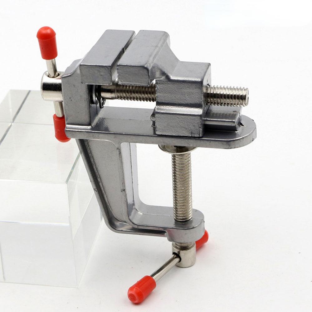30mm Mini Aluminum Alloy Vise Table Vise Aluminum Alloy Vise Mini DIY Household Flat Table Vise
