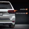 Для 14-21 Jeep Grand Cherokee Задний фонарь ДЫМЧАТЫЕ Виниловые наклейки-тонировка