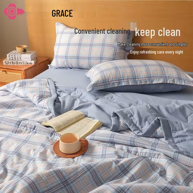 Grace 7A Antibacterial 100% Cotton Summer Cool Quilt