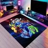 Stylish European and American Series Living Room Robot Game Carpet Mat M-Megaman Pattern Rugs Tent Mats