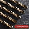 M35 Cobalt High-Speed Steel Twist Drill Bit for Stainless Steel, Iron, Copper, and Aluminum