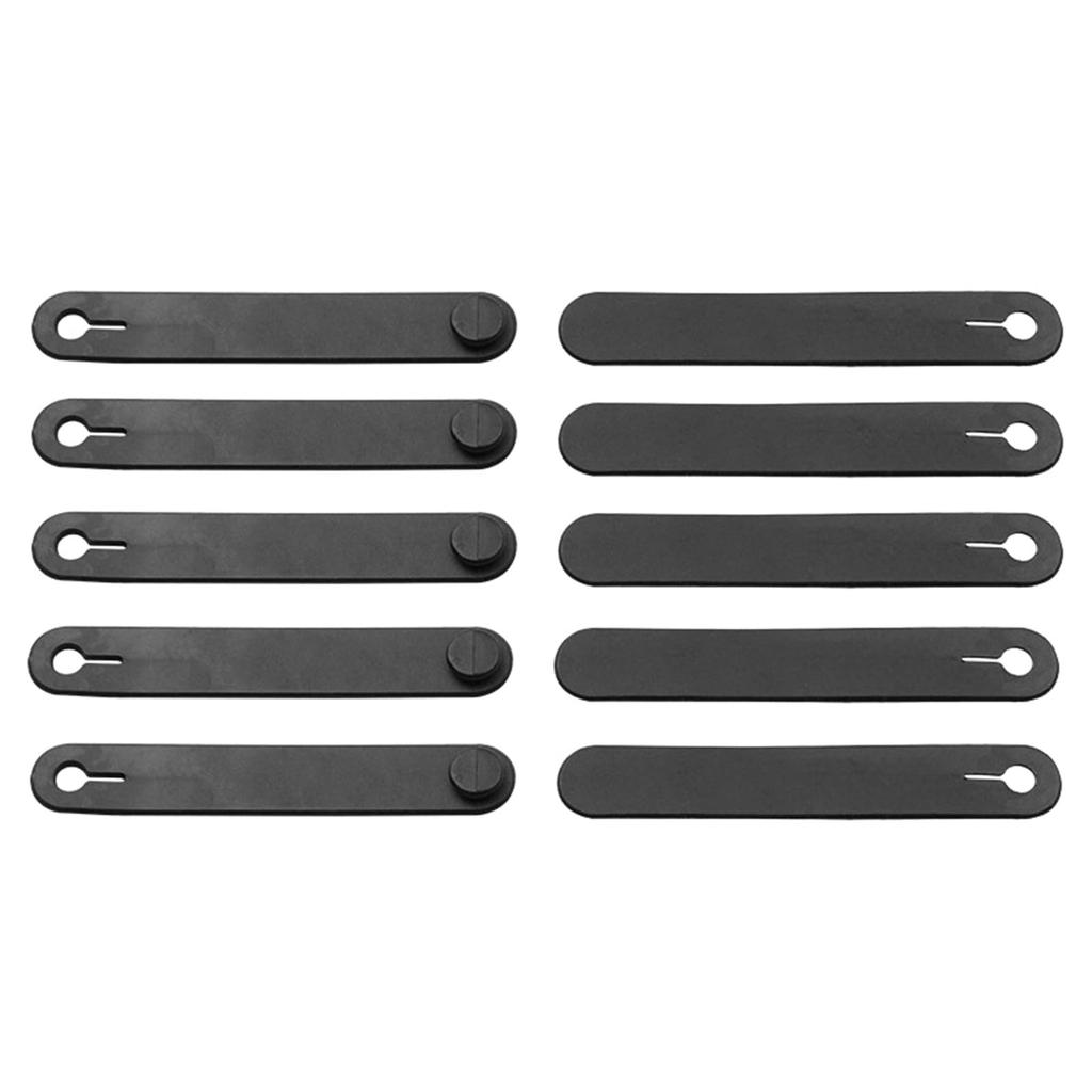 10/20 шт. Резиновые кабельные стяжки-ремни для организации проводов, стяжки для троса сцепления мотоцикла, тормозные стяжки, эластичные органайзеры для кабелей для дома