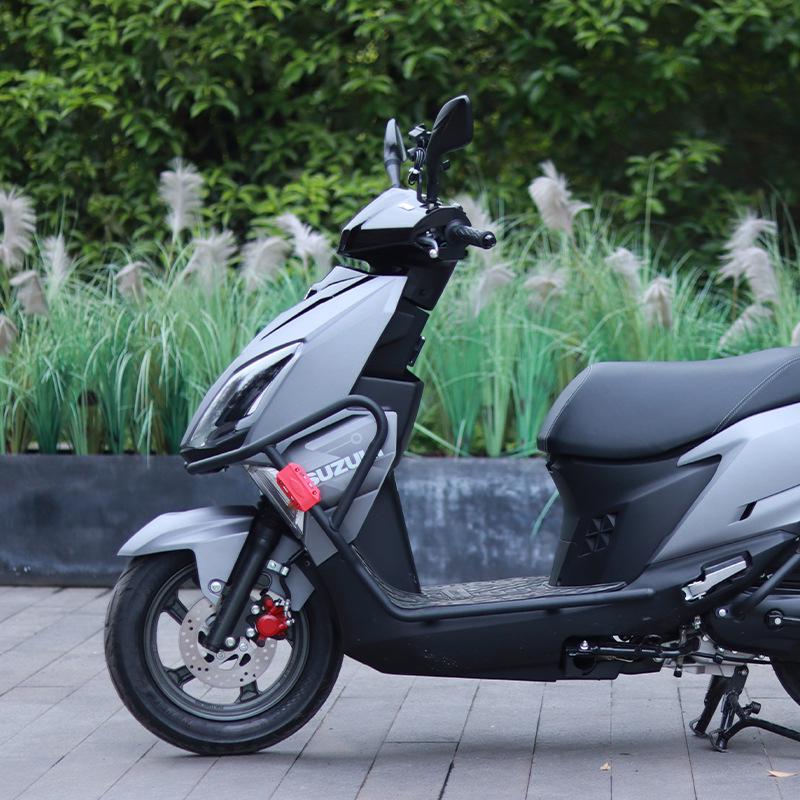 Легкий Мотоцикл Suzuki UY125 Защитные Противоударные Дуги - Передний и Задний Бамперы из Углеродистой Стали