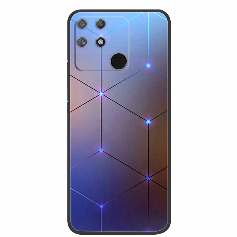 For Redmi 10C Case Redmi10C Black Soft Silicone Phone Case For Xiaomi Redmi 10C Back Cover Case Redmi 10 C Power Funda POCO C40
