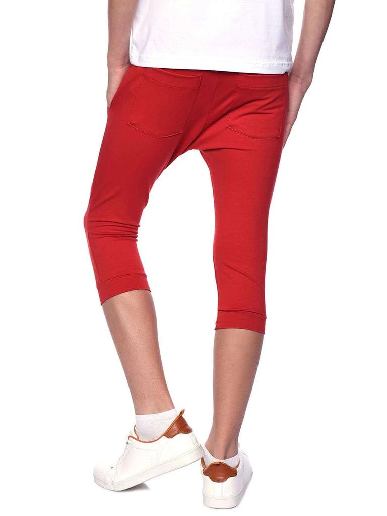 Детские шорты-капри из ткани для мальчиков