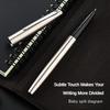Перьевая ручка JINHAO 911 Классический корпус из нержавеющей стали Финансовый наконечник 0,38 мм Канцелярские товары Офис Школа Пишущие ручки Принадлежности PK 9019