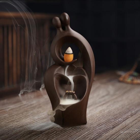 Декоративная поза для объятий, украшение прочного настольного орнамента, горелка с обратным потоком, домашний декор, горелка с обратным потоком