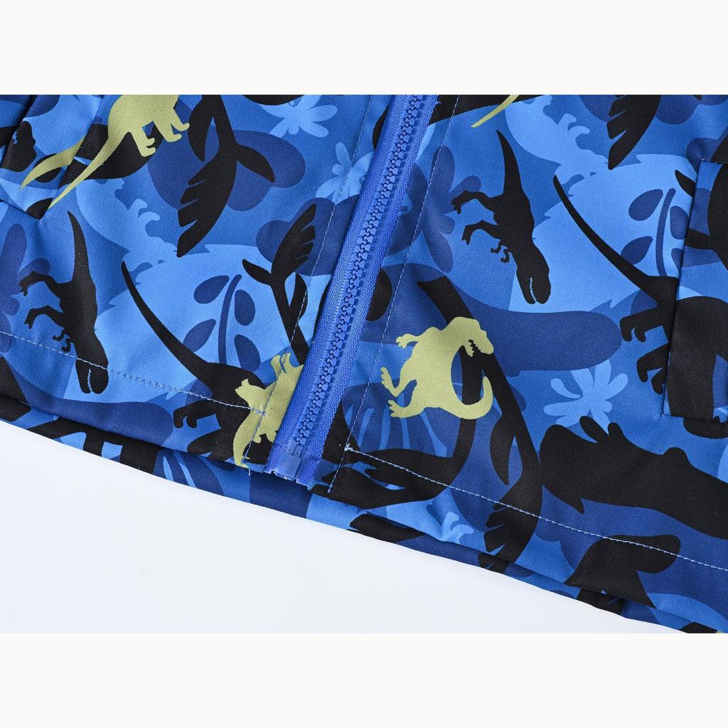 Куртка с капюшоном для мальчиков и девочек среднего и большого возраста с разноцветным принтом, легкие модели модных курток, детская одежда