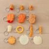 Mini Snack Platter: Squid Rings, Fries, Popcorn, Potato Chips, Chicken Nuggets - Toy Model Photo Props