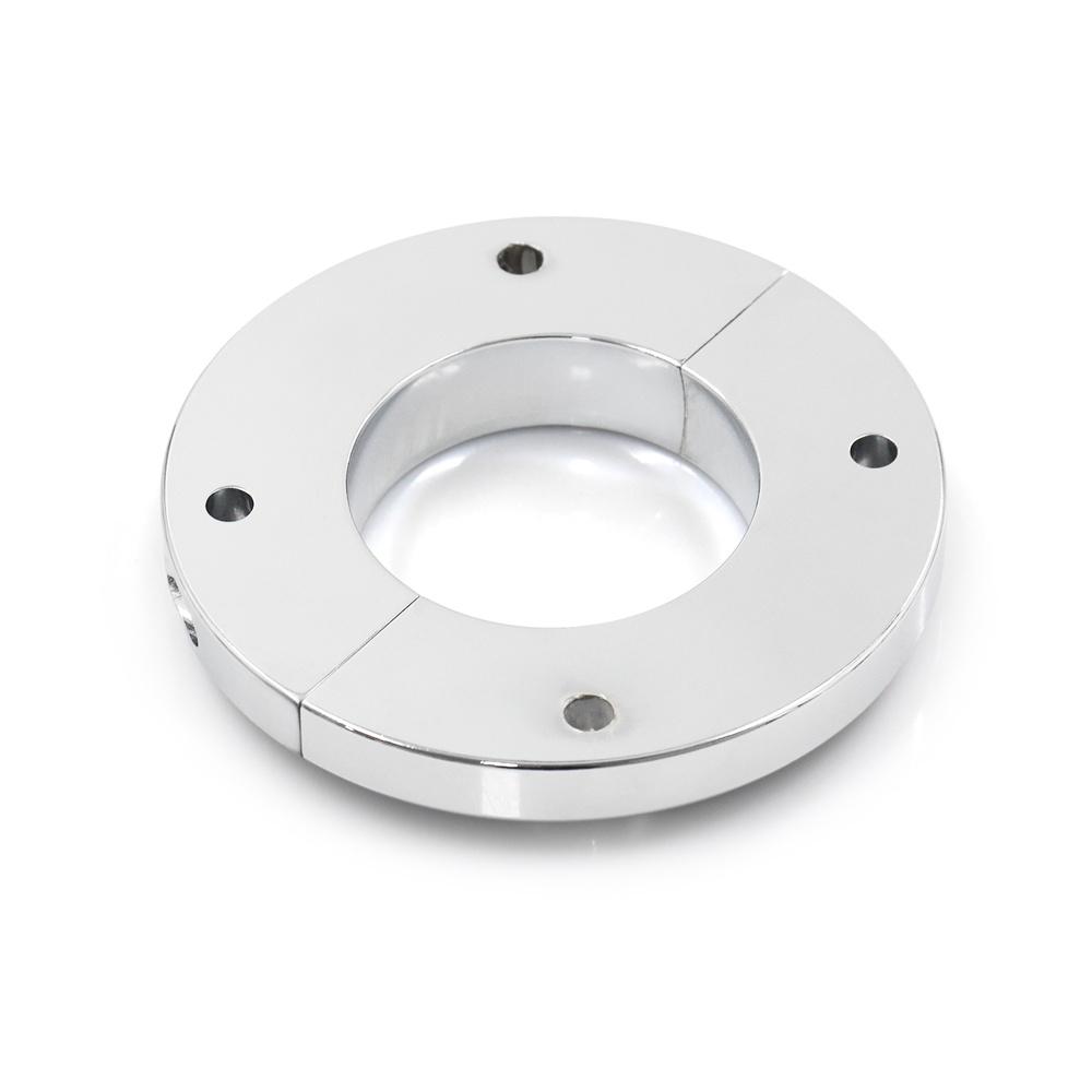 2" Columns Swivel Steering Column Floor Mount Chrome Fit For Sbc Bbc 350