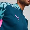 Puma Футболка мужская спортивная с длинным рукавом Individual Final Printed Casual, синяя 658982-56